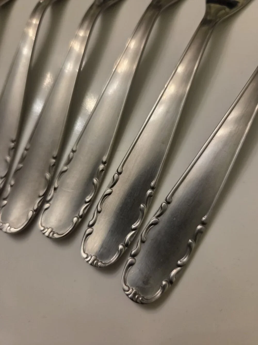 Set Demitasse Spoons & Pastry Forks Wusthof Hallmark Stainless Flatware Germany